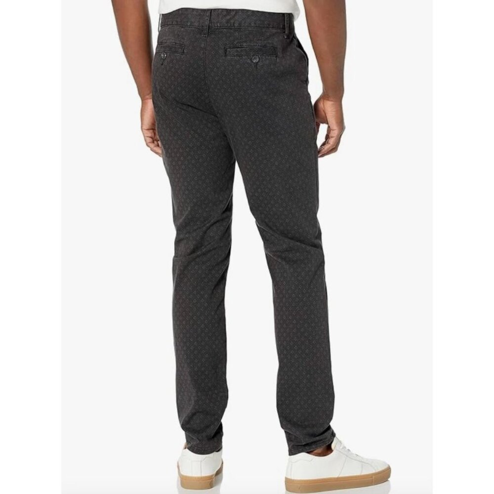 PAIGE Men’s NEW‎ Stafford Trouser Printed Slim Fit Pant | Size W30 L32 - Picture 2 of 13